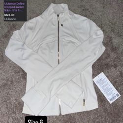 White Lululemon Sweater 