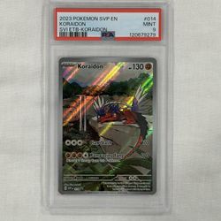 2023 Koraidon SVP Black Star Promo #014 PSA 9