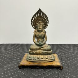 Antique Bronze Buddha 