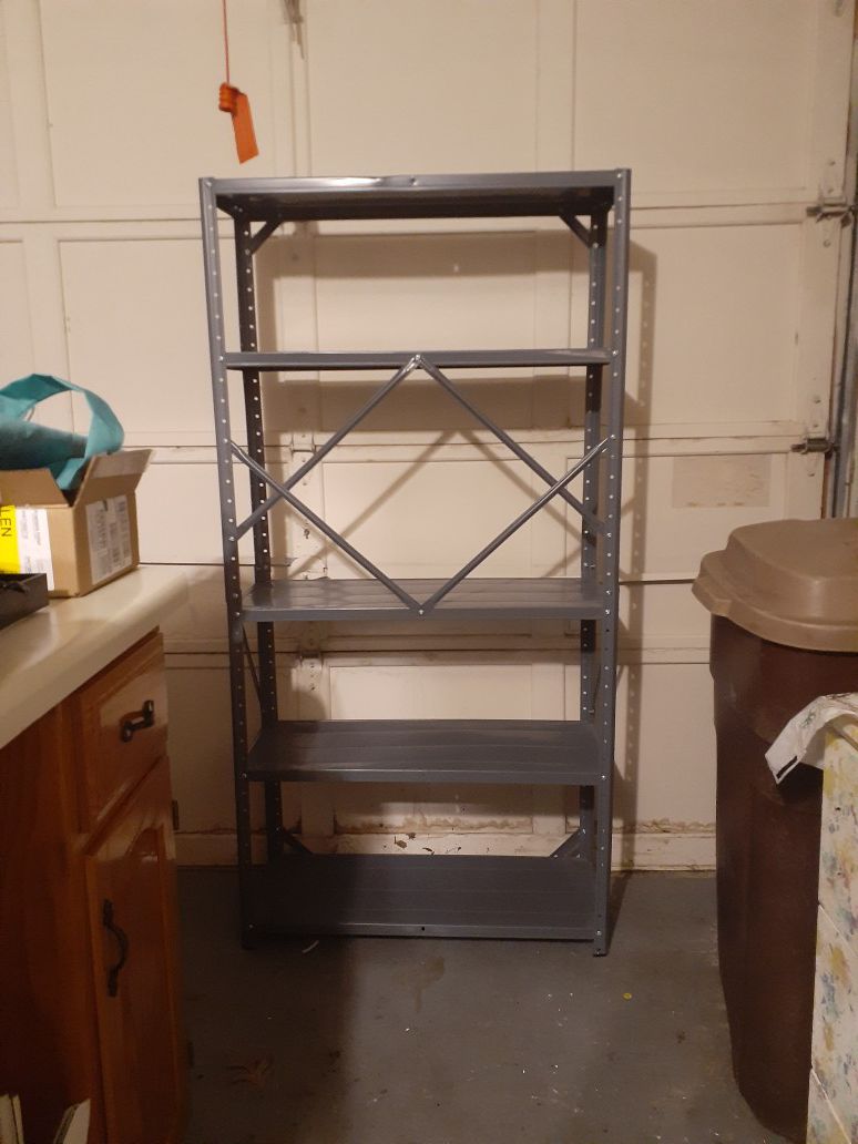Gray Utility Shelf