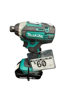 Makita Xdt18v Blue Cordless Impact Drill