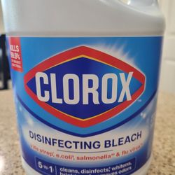NEW Clorox Disinfectanting Bleach 81oz