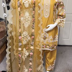 Pakistani Cotton Party Wear Dress