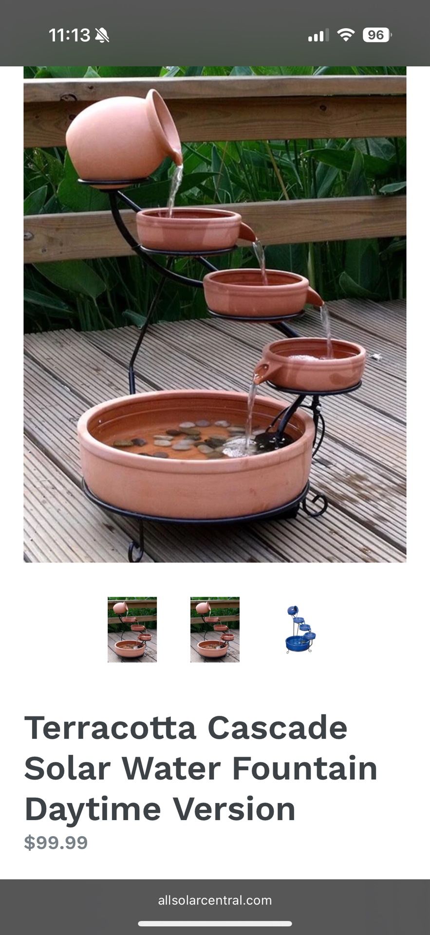 Terracotta Cascade Water Feature