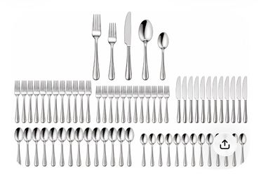 60 piece Stainless Steel Flatware Set