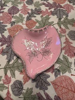 Pink  MCM ashtray vintage