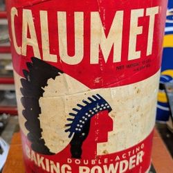 Calumet Tin Can. Empty.
