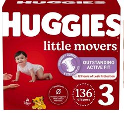 HUGGIES DIAPERS SIZE 3 TO 7  $37 EACH 