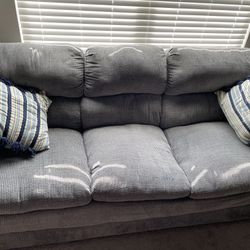 2 Couches And 4 Pillows - Only $100