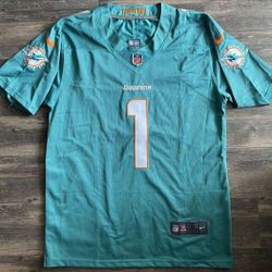 Tua Dolphins Nike Jersey Size Medium And Large 