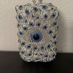 Evil Eye Clutch Purse 