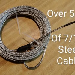 #068...50' Steel Cable