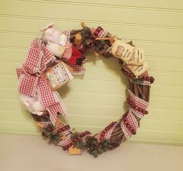 4 Christmas wreaths
