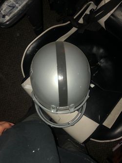 Sports foot ball raiders helmet