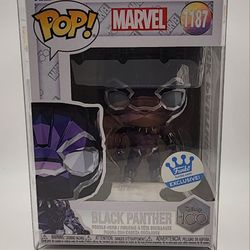 Funko POP Marvel  Black Panther #1187 Facet  Funko Shop Exclusive W/Protector 🔥