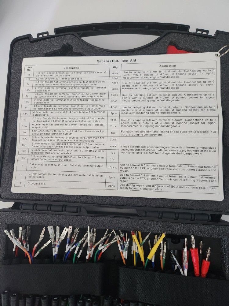 Mac Tool 72piece ECU/Sensor Test Lead Kit for Sale in Torrance, CA OfferUp