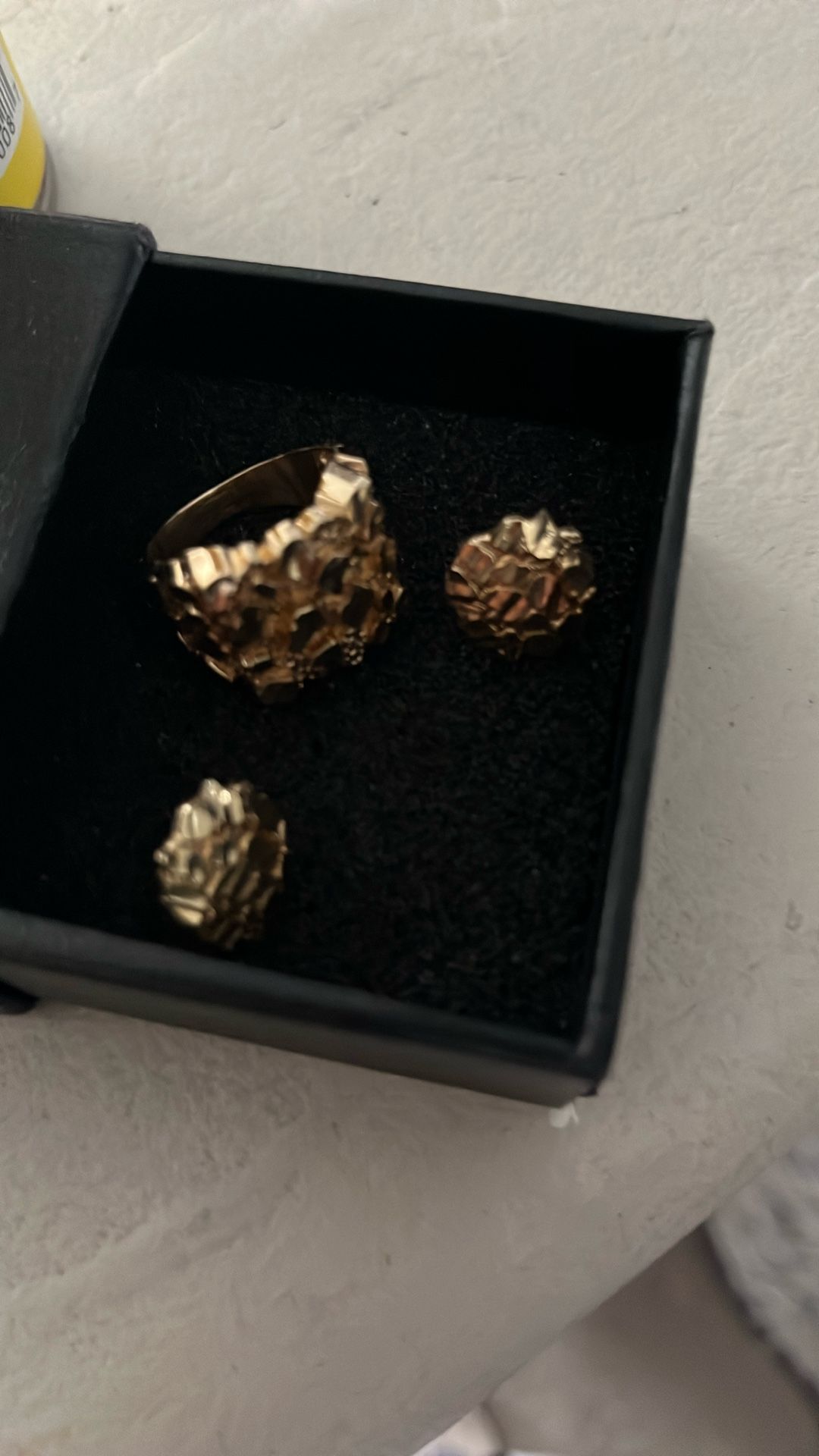 Gold Nugget Ring