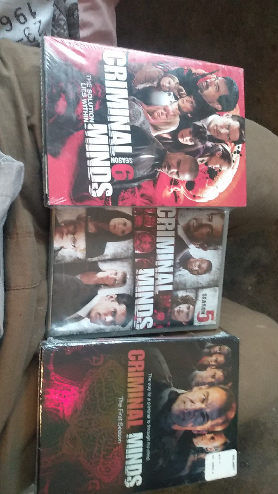Criminal minds season 1&5&6 Dvd