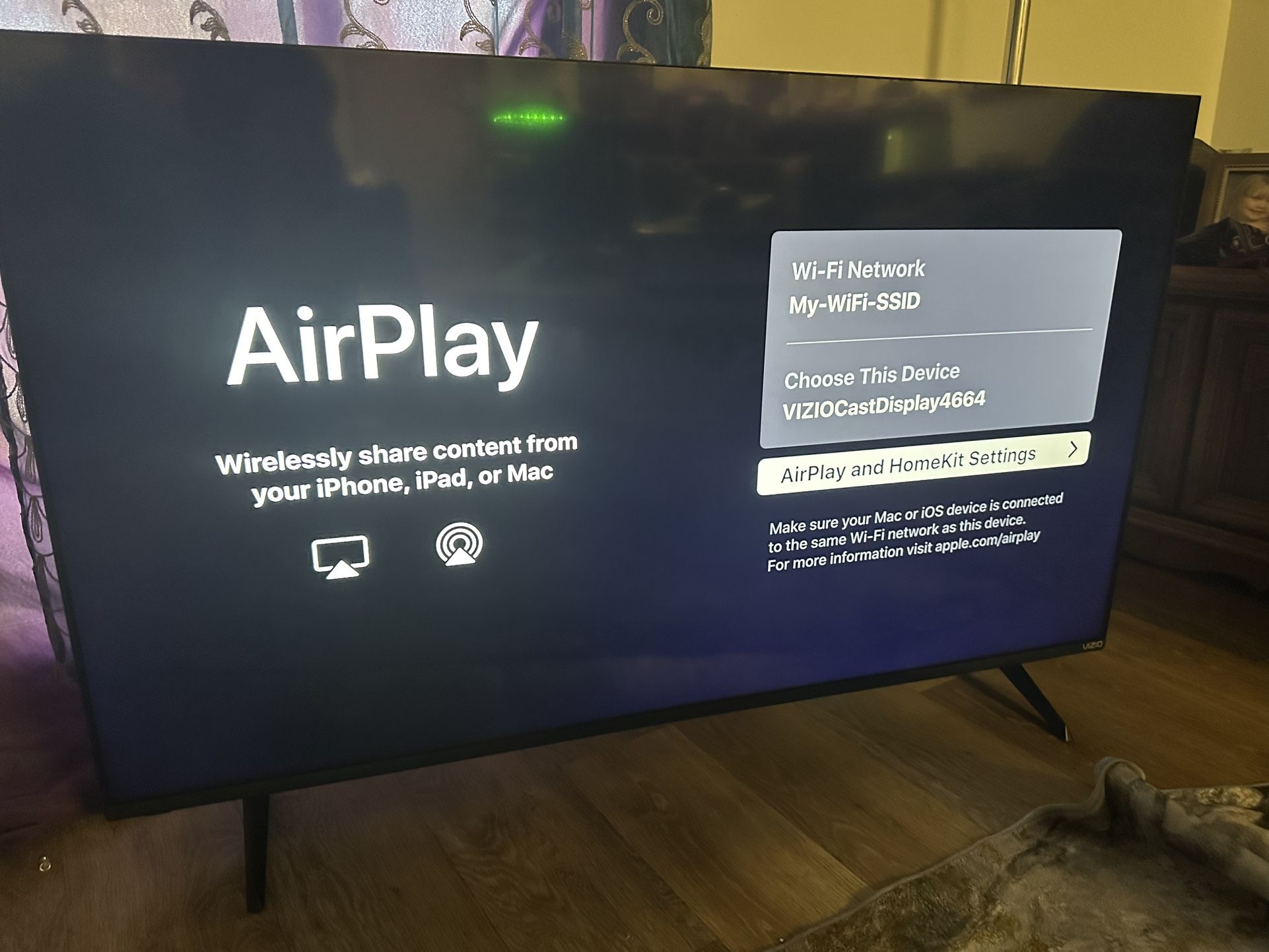 50’ Vizio 4k Smart Tv