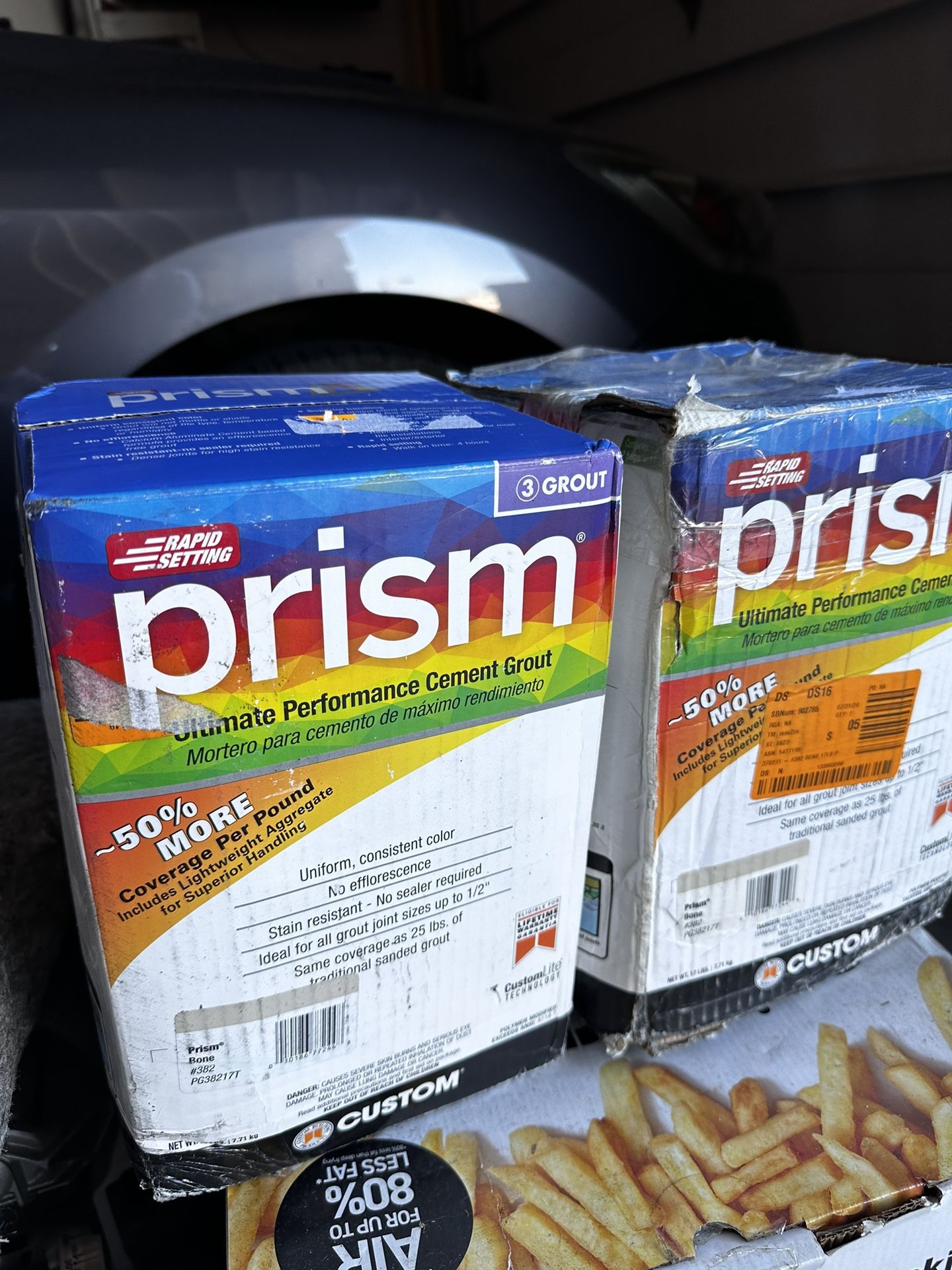 Prism Ultimate Performance Tile Grout #382 Bone 17 lb
