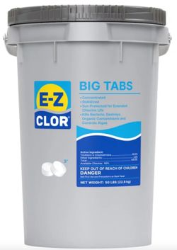 Ez chlor 50 lb new bucket
