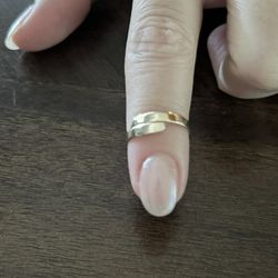 Two 14k Gold Finger/ Toe rings