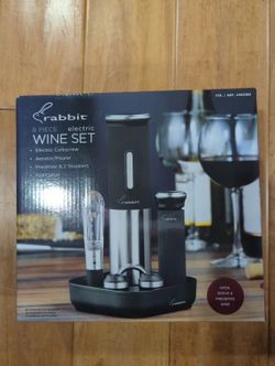 Rabbit 8 Piece Electric Wine Set