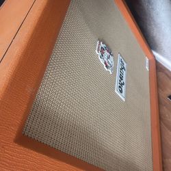 Orange Guitar Cabinet 
