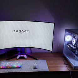 PC AND MONITOR