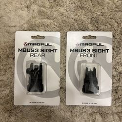 MBus 3 Front And Rear Sight