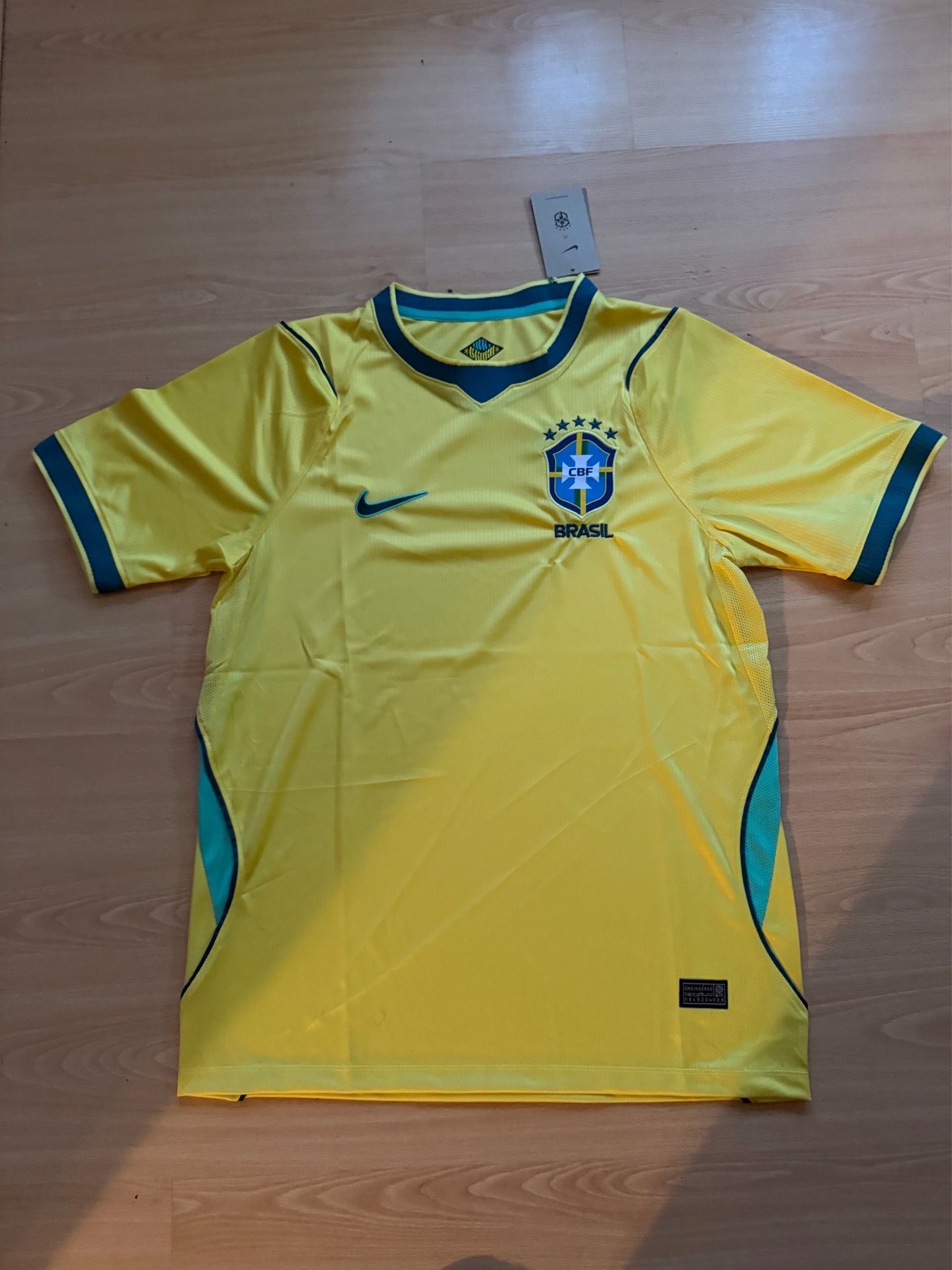 Brazil 2026 Home Jersey Size M