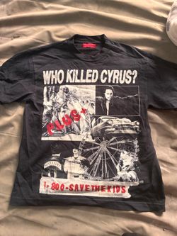 Plus Smell 'Who Killed Cyrus?' Graphic T-Shirt