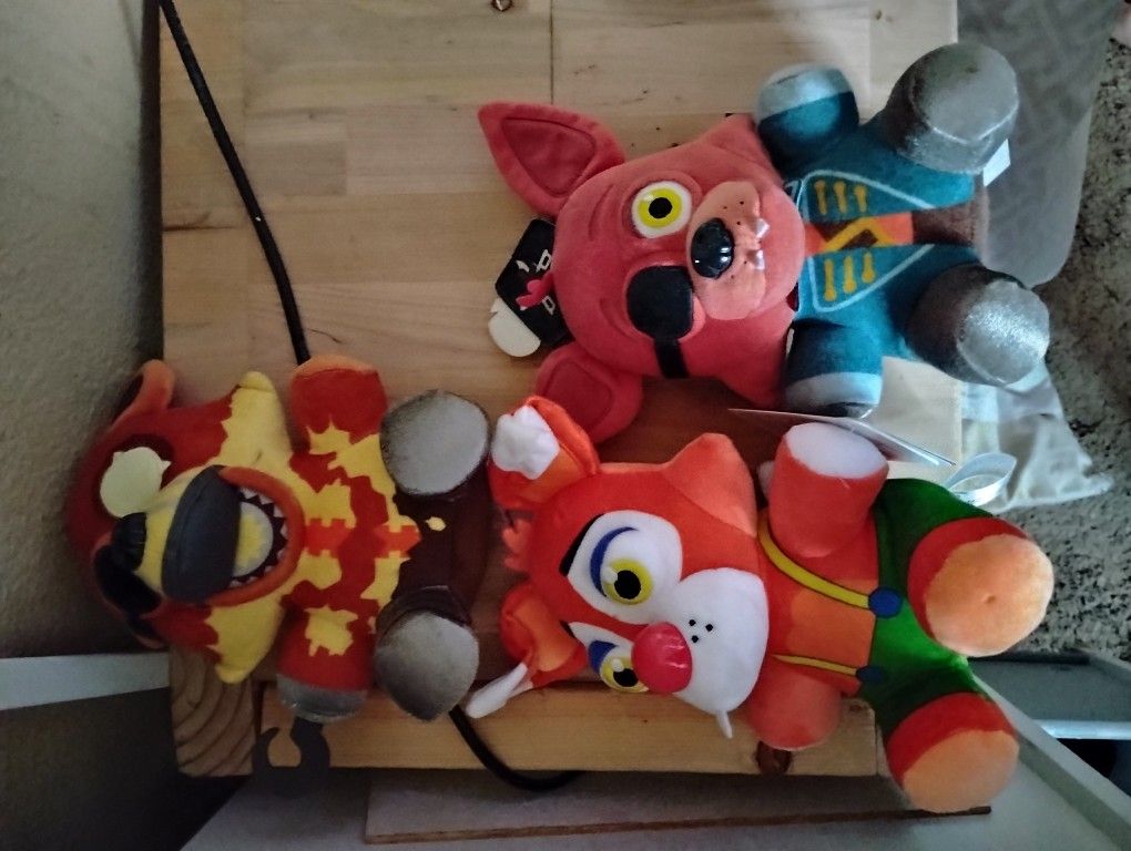 Five Nights At Freddy's Foxy Plushies
