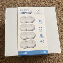 Smoke Alarm 8 pcs