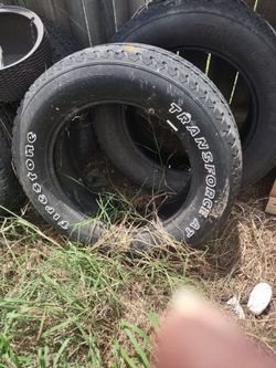 4, tires, size 285/60/20, free to whoever can come get them
