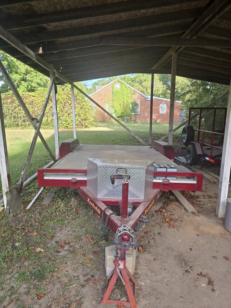 Car Trailer And Welding Machines 