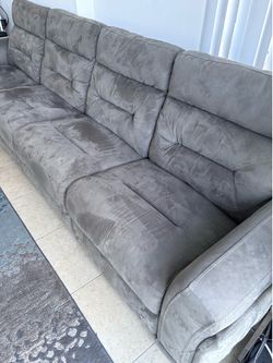 Complete Living Room Set - Large Sofa + Coffee Table + TV Stand - $925 OBO
