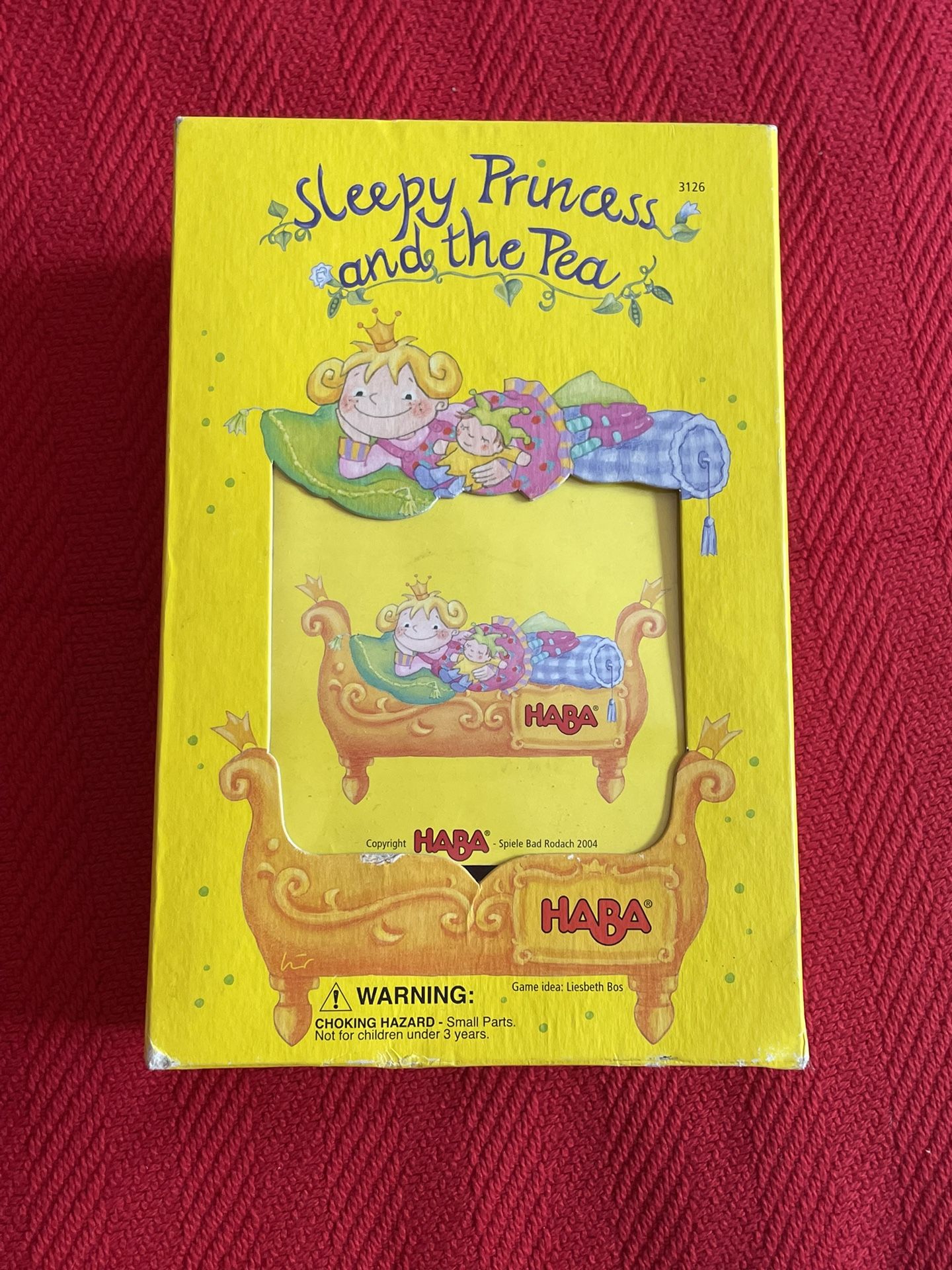 HABA Board Game: Sleepy Princess And The Pea