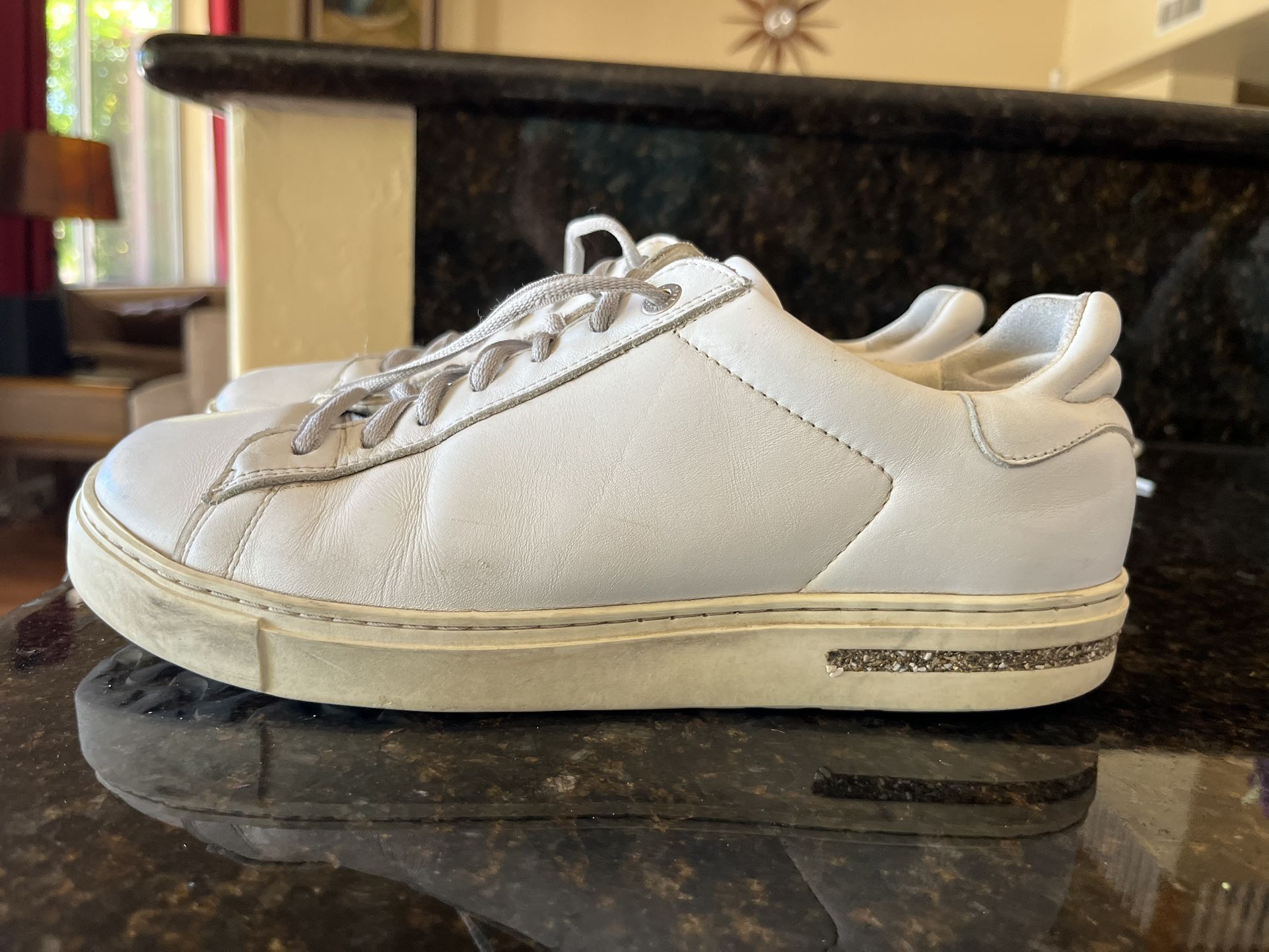 Women’s White Birkenstock Sneakers