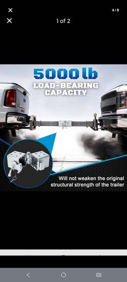 Folding trailer hitch tongue kit