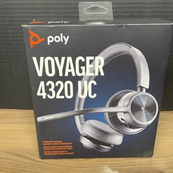 Poly Voyager 4320 UC Wireless Headset no offers or trades please!!