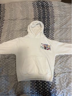 Zara Kids x NBA Hoodie White Size 13-14 Years (164 cm)