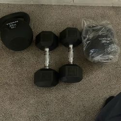 Kettle Bells And Dumbbells