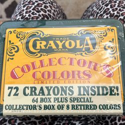 Crayola Collectors Colors 1991-sealed Box