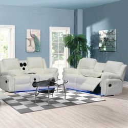 Recliner Sofa And Loveseat 