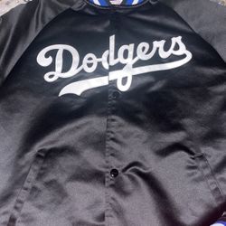 Black Dodger Jacket Size Small for Sale in Corona CA OfferUp