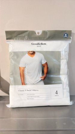 Good fellow  classic V-neck T-shirts size for men medium