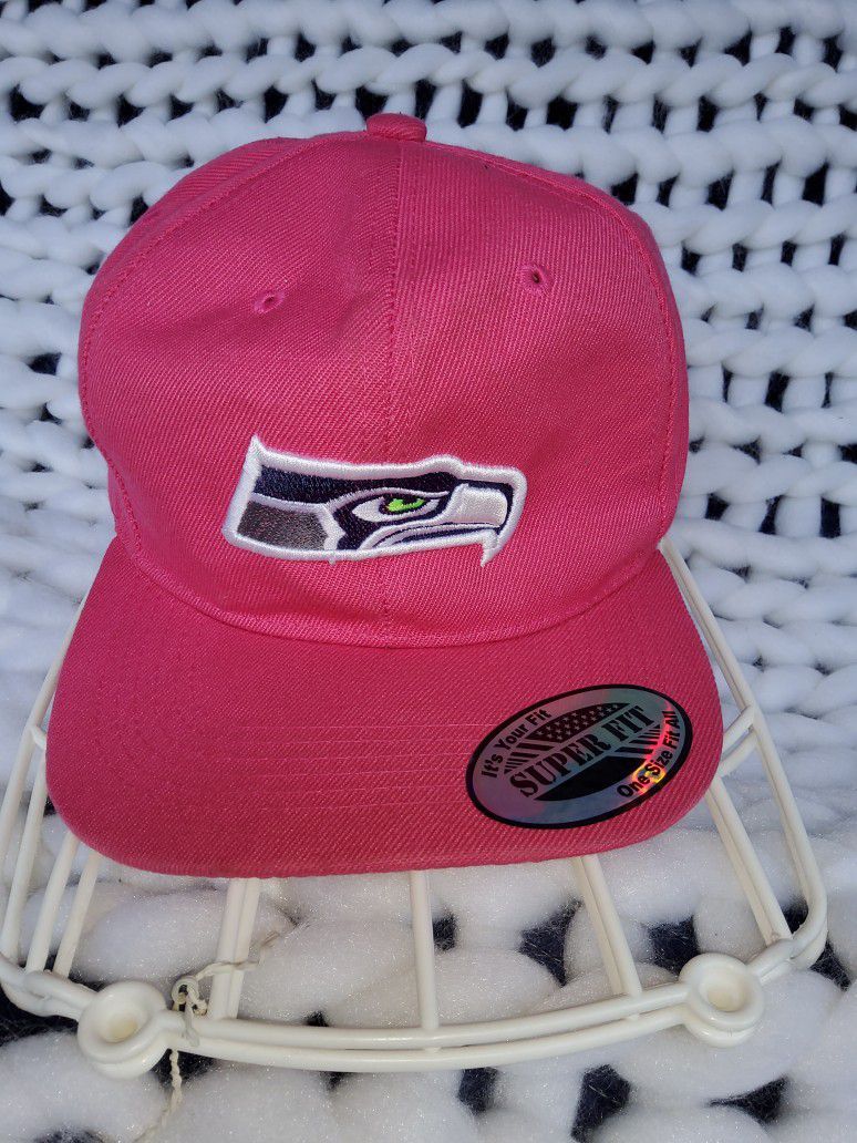 Pre-owned Pink Seahawks Hat L040BH05