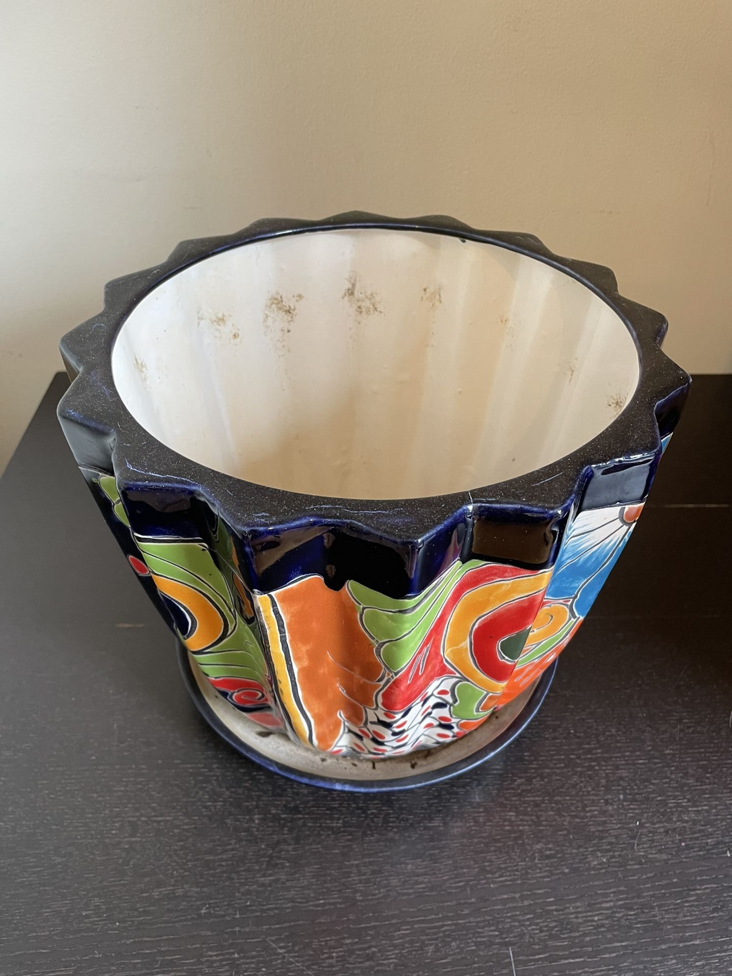 Flower Pot Colorful Large