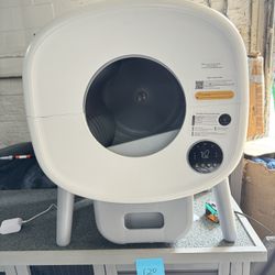 Self Cleaning Cat Litter Box: Extra Large Automatic Litter Box for Multiple Cats, Odor-Free, App-Controlled, Ambient Light Waste Disposal